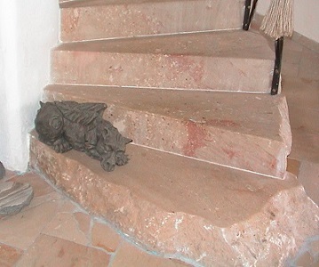 Naturstein Stein Stiegen Stufen Treppen Fensterbank Fensterb�nke S�ulen Steinmetz Vorarlberg